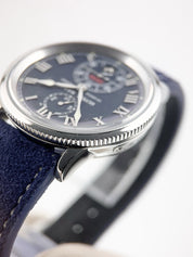 Ulysse Nardin Marine Stainless Steel Blue Dial 38mm Automatic Men's Watch 263-22