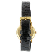 Piaget White Dial Beaded Bezel 18k Yellow Gold 24mm Quartz Women's Watch 8711