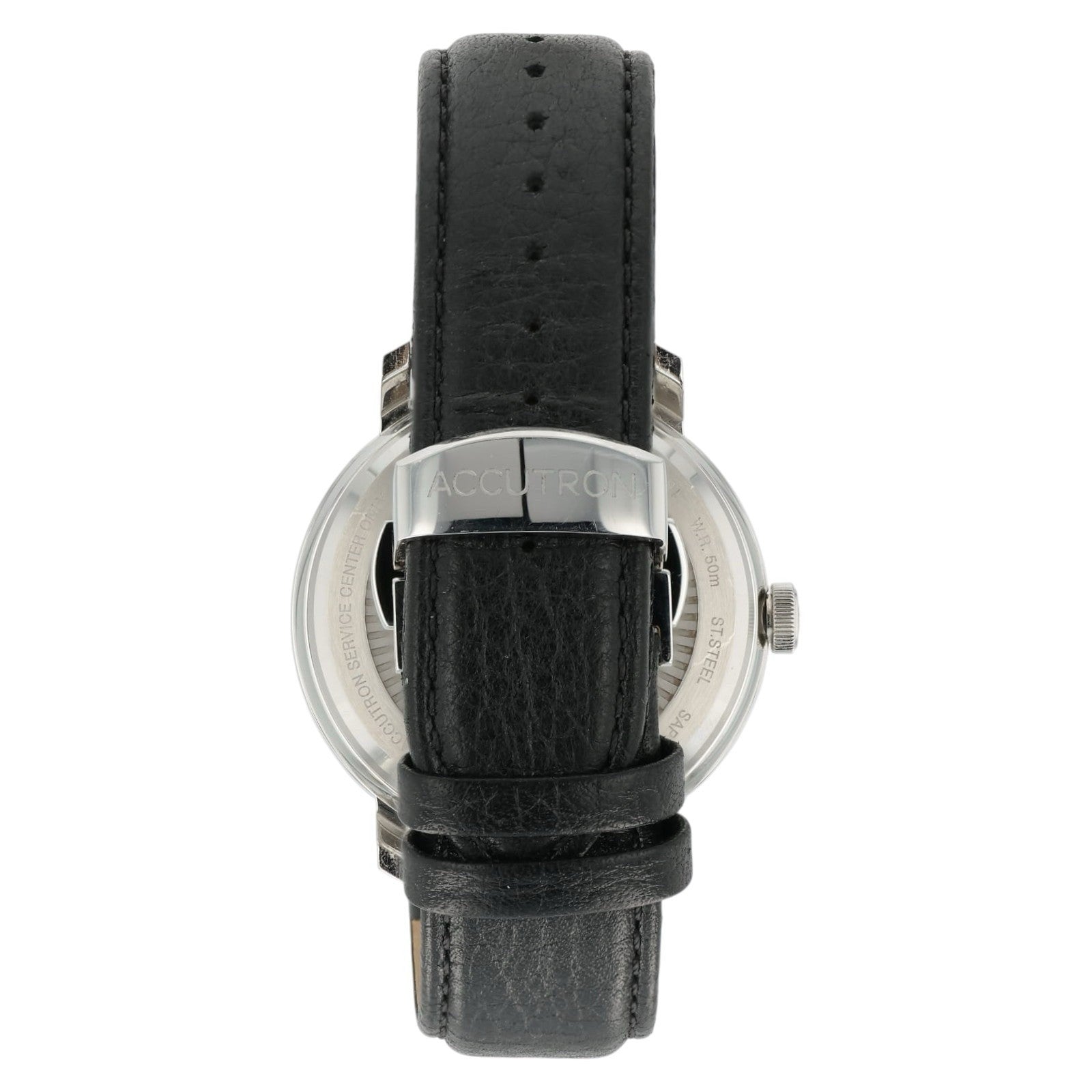 Accutron Electrostatic Spaceview Green Dial Steel 43.5mm Quartz Men’s 2ES6A001