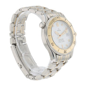 Omega Seamaster Diver Steel & Gold White Dial 36mm Quartz Men’s Watch 2362.20