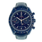 Omega Speedmaster Moonwatch Blue Side Of The Moon Chrono 304.93.44.52.03.002