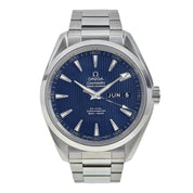 Omega Seamaster Aqua Terra Annual Calendar Steel Blue 43mm Automatic Men’s Watch