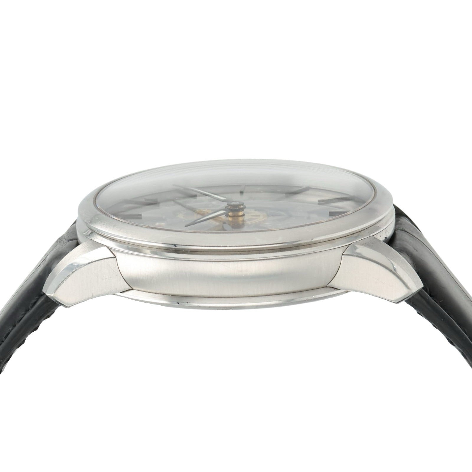 Maurice Lacroix Skeleton Dial Stainless Steel 43mm Manual Wind Mens Watch MP7138