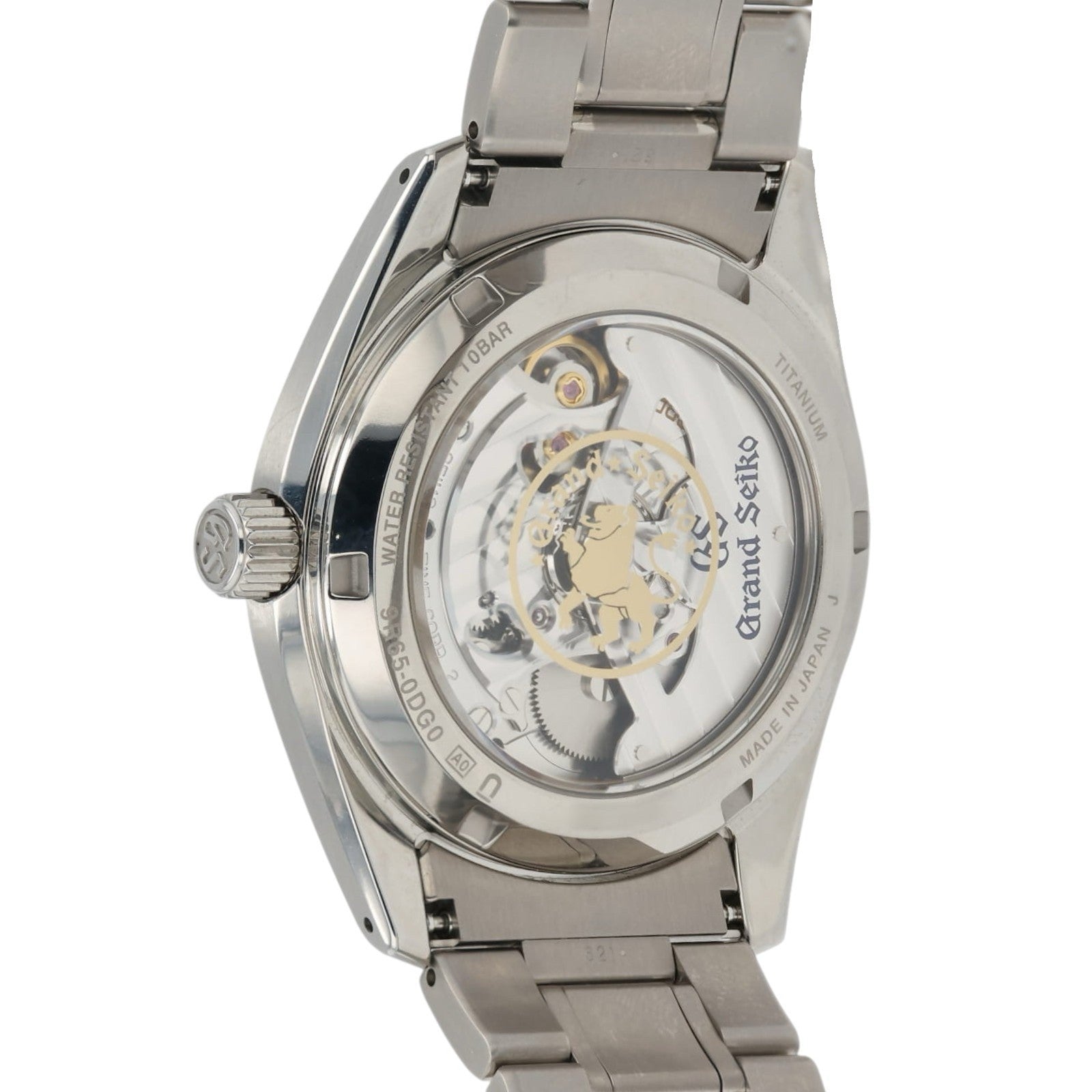 Grand Seiko Heritage Gray Dial Titanium 40mm Automatic Men’s Watch SBGA415