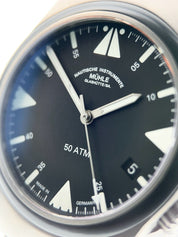Muhle Glashutte Titanium Black Dial 43mm Automatic Men’s Watch M1-51-03-KB