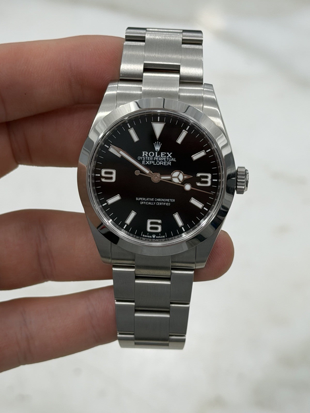 2025 Rolex Explorer Black Dial Stainless Steel 40mm Automatic Men’s Watch 224270