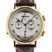 Breguet Classique Alarm Silver Dial 18k Yellow Gold 39mm Automatic Mens 5707BA