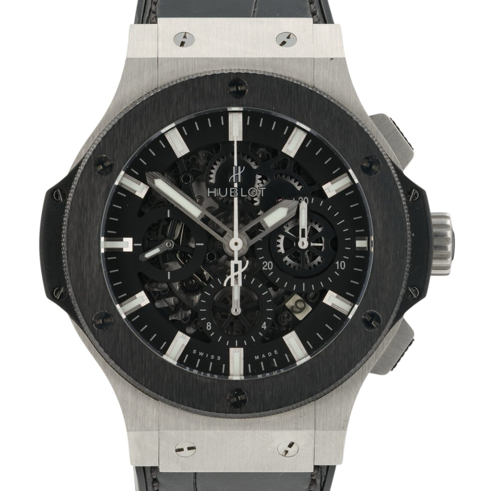 Hublot Big Bang Aero Skeleton Dial Stainless Steel 44mm Automatic 311.SM.1170.GR