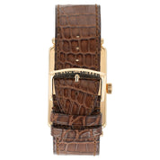 Franck Muller Long Island Silver Dial 18k Rose Gold 30x43mm Automatic 1000 SC