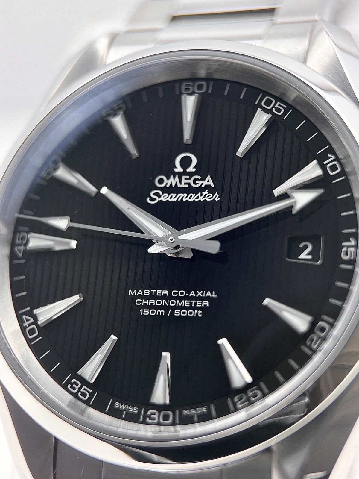 Omega Seamaster Aqua Terra Black Dial 41mm 231.10.42.21.01.003 Box & Papers