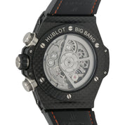 Hublot Carbon Fiber Big Bang Unico Skeleton Dial Carbon 45mm Mens 411.QX.1170.RX