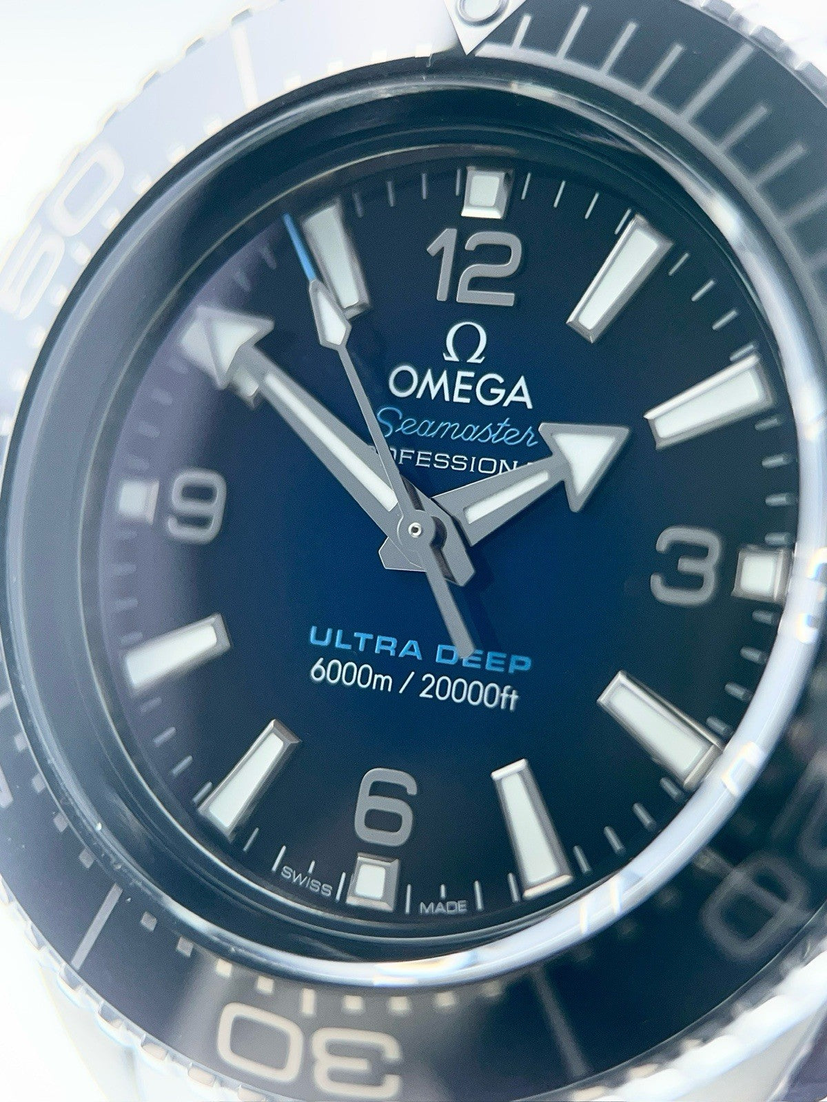 Omega Seamaster Steel Blue Dial 45mm Automatic Men's Watch 215.30.46.21.03.001