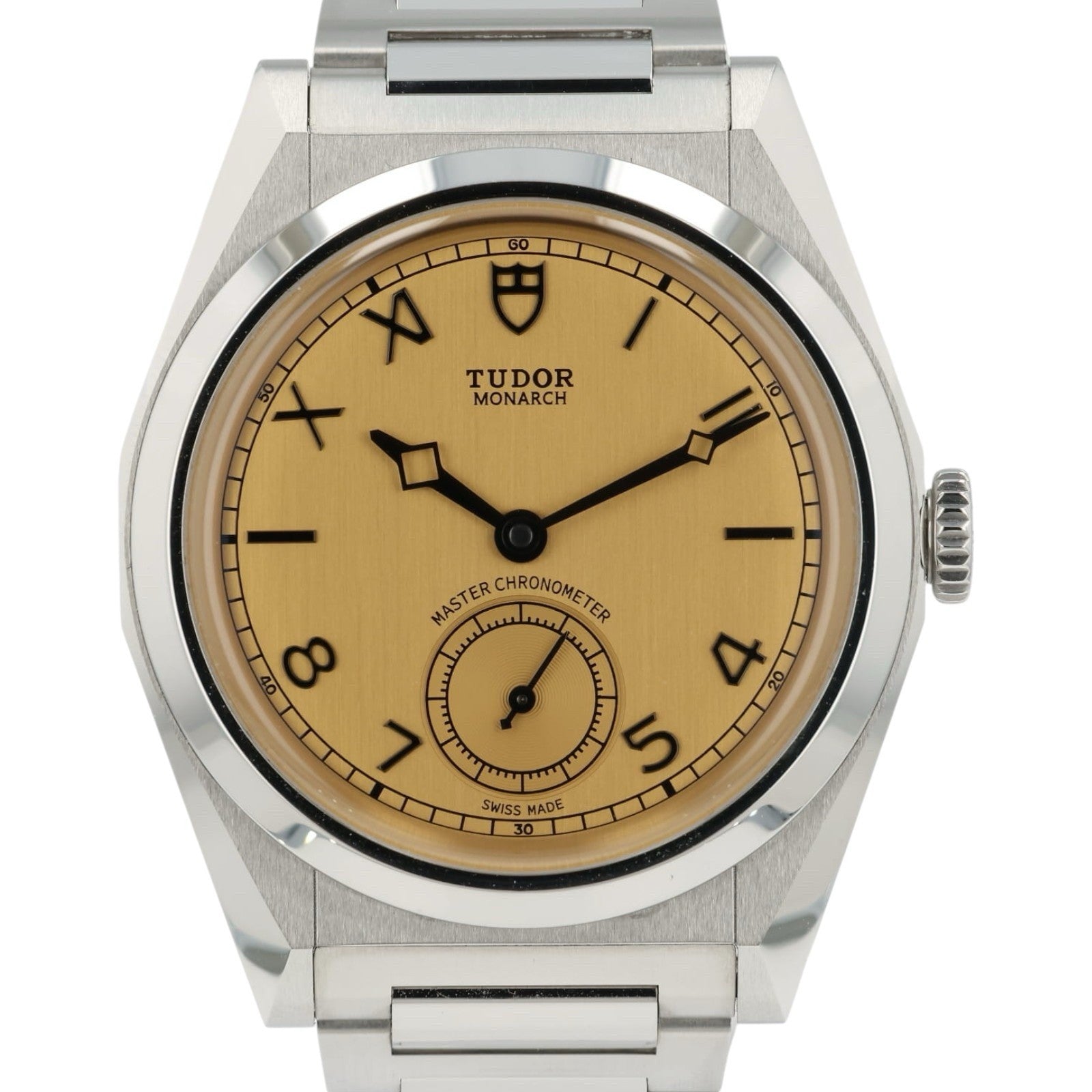 Tudor Monarch Dark Champagne Stainless Steel 39mm Automatic Mens Watch 2639W1A0U