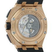 Audemars Piguet Royal Oak 18k Rose Gold Black Dial 44mm Automatic Men’s 26401RO