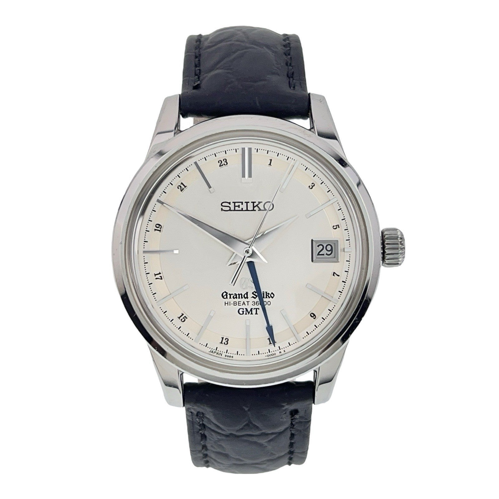 Grand Seiko Stainless Steel Silver Dial 39.5mm Automatic Mens Watch SBGJ017