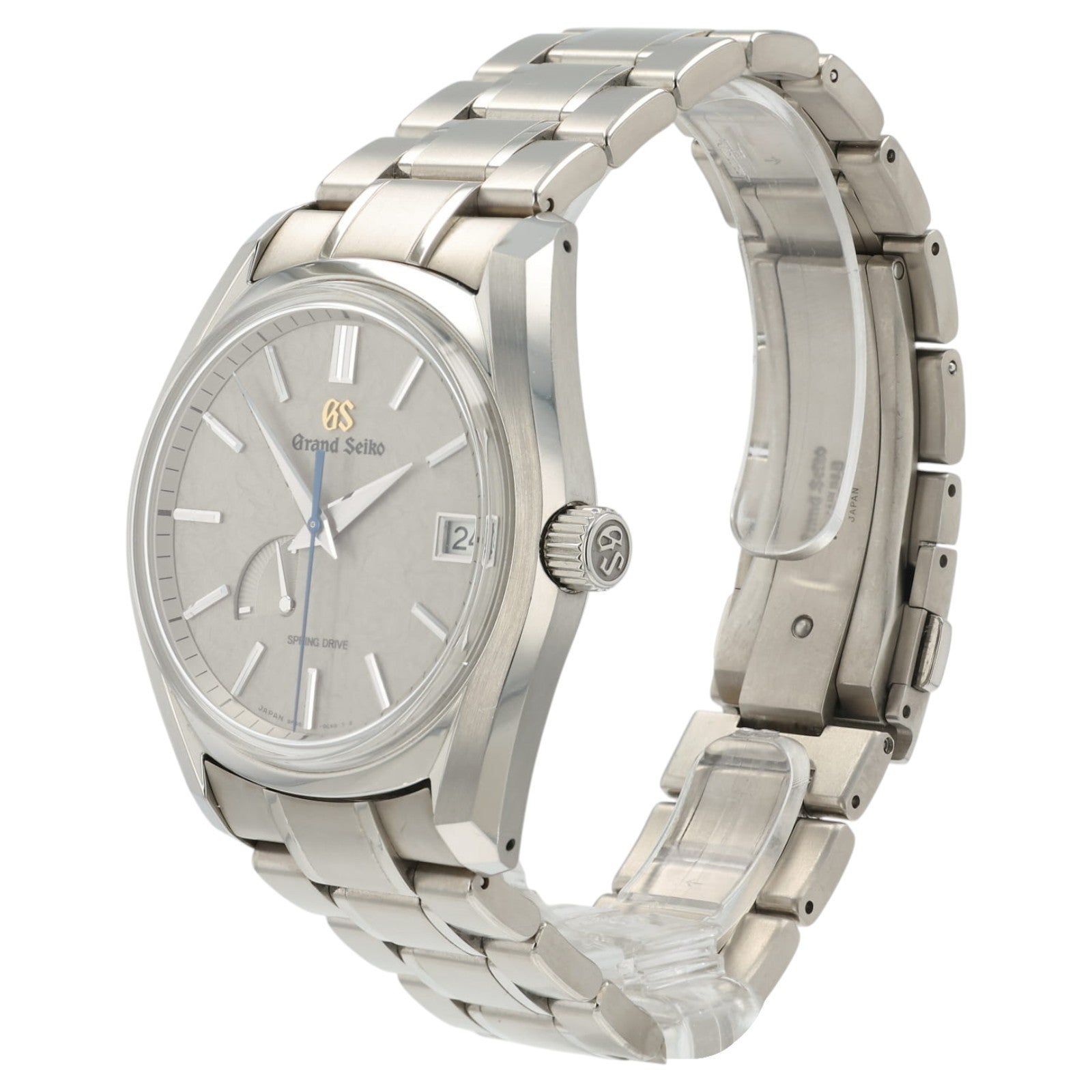 Grand Seiko Heritage Gray Dial Stainless Steel 40mm Automatic Mens Watch SBGA415