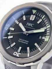 IWC Aquatimer Stainless Steel Black Dial 42mm Automatic Men’s Watch IW329001
