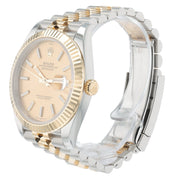 2025 Rolex Datejust Champagne Index Rolesor 41mm Automatic Men’s Watch 126333
