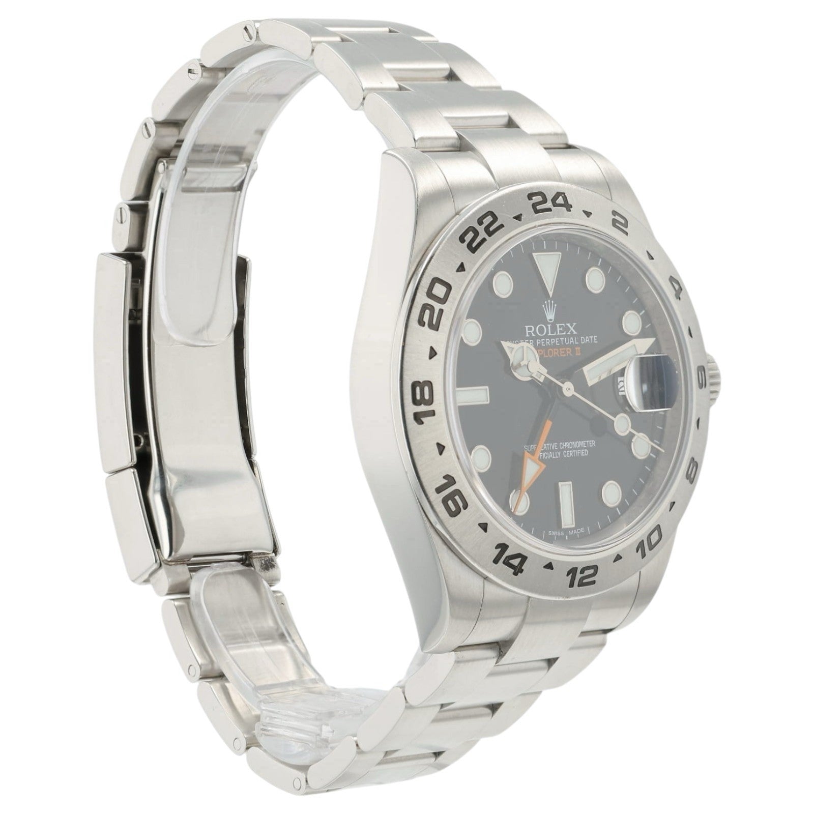 Rolex Explorer II Black Dial Stainless Steel 42mm Automatic Men’s Watch 216570