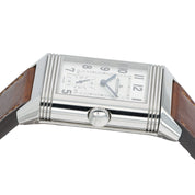 Jaeger-LeCoultre Reverso Silver & Black Dial Steel 28mm Manual Wind Q3848422