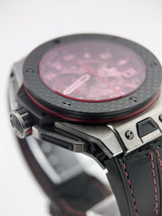 Hublot Big Bang Ferrari Titanium Carbon Bezel 45mm Automatic Mens 401.NQ.0123.VR