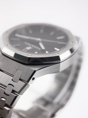 Audemars Piguet Royal Oak Steel Black Dial 41mm Automatic Men’s Watch 15500ST