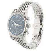 Carl F Bucherer Manero Stainless Steel Blue Dial 43mm Automatic Mens 10919.08