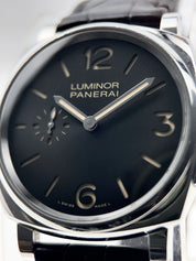 Panerai Luminor Due Black Dial Manual Wind PAM00676 42mm Stainless Steel Watch