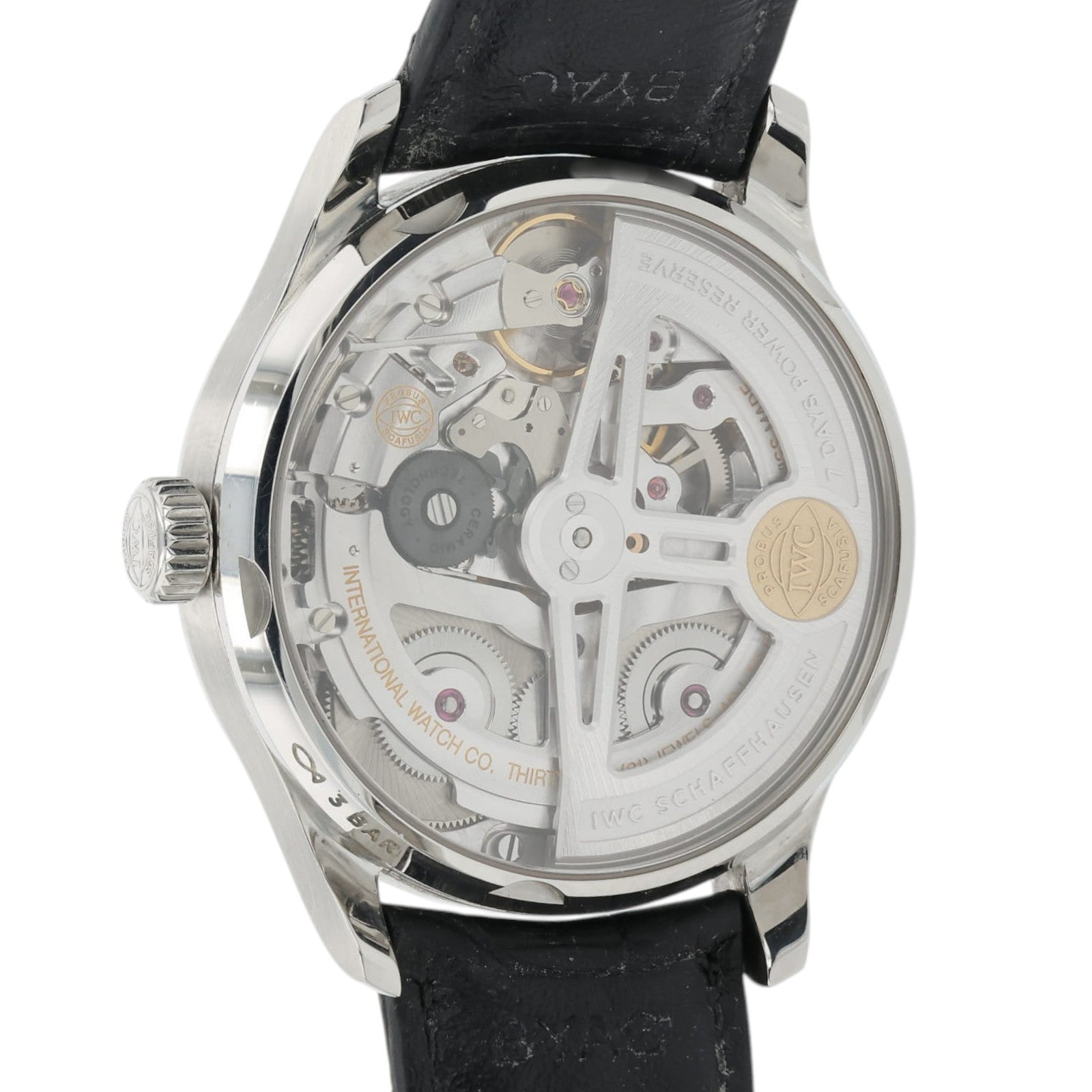 IWC Portuguese Silver Dial Steel 42.3mm Automatic Men's Watch - IW500705