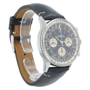 Breitling Navitimer Twinjet Black Dial Steel 41mm Manual Wind Men’s Watch 806