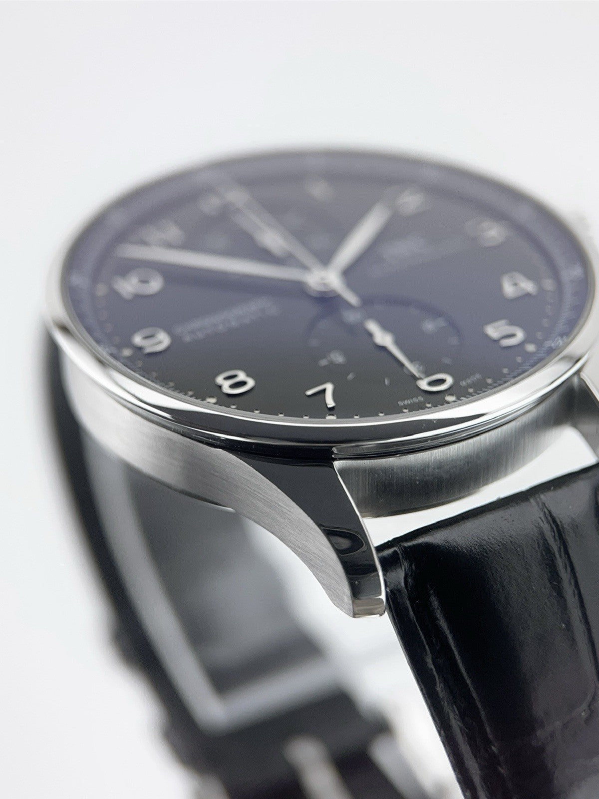 IWC Portuguese Stainless Steel Black Dial 41mm Automatic Men's Watch IW371438