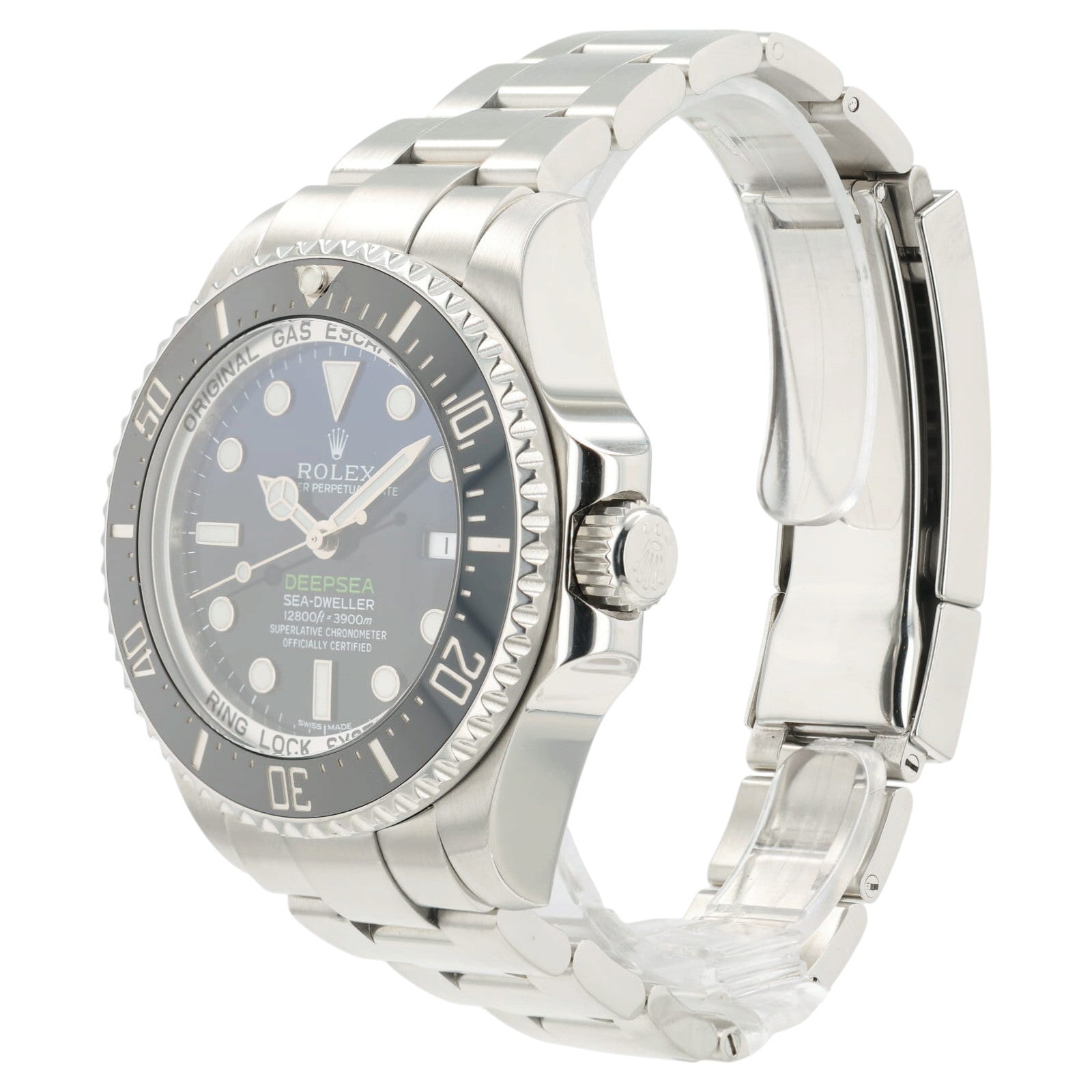 Rolex Deepsea “James Cameron” Blue Dial Steel 44mm Automatic Mens Watch 116660