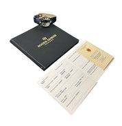 Roger Dubuis Velvet Blue Dial 18k White Gold 36mm Auto Women's Watch DBVE0048