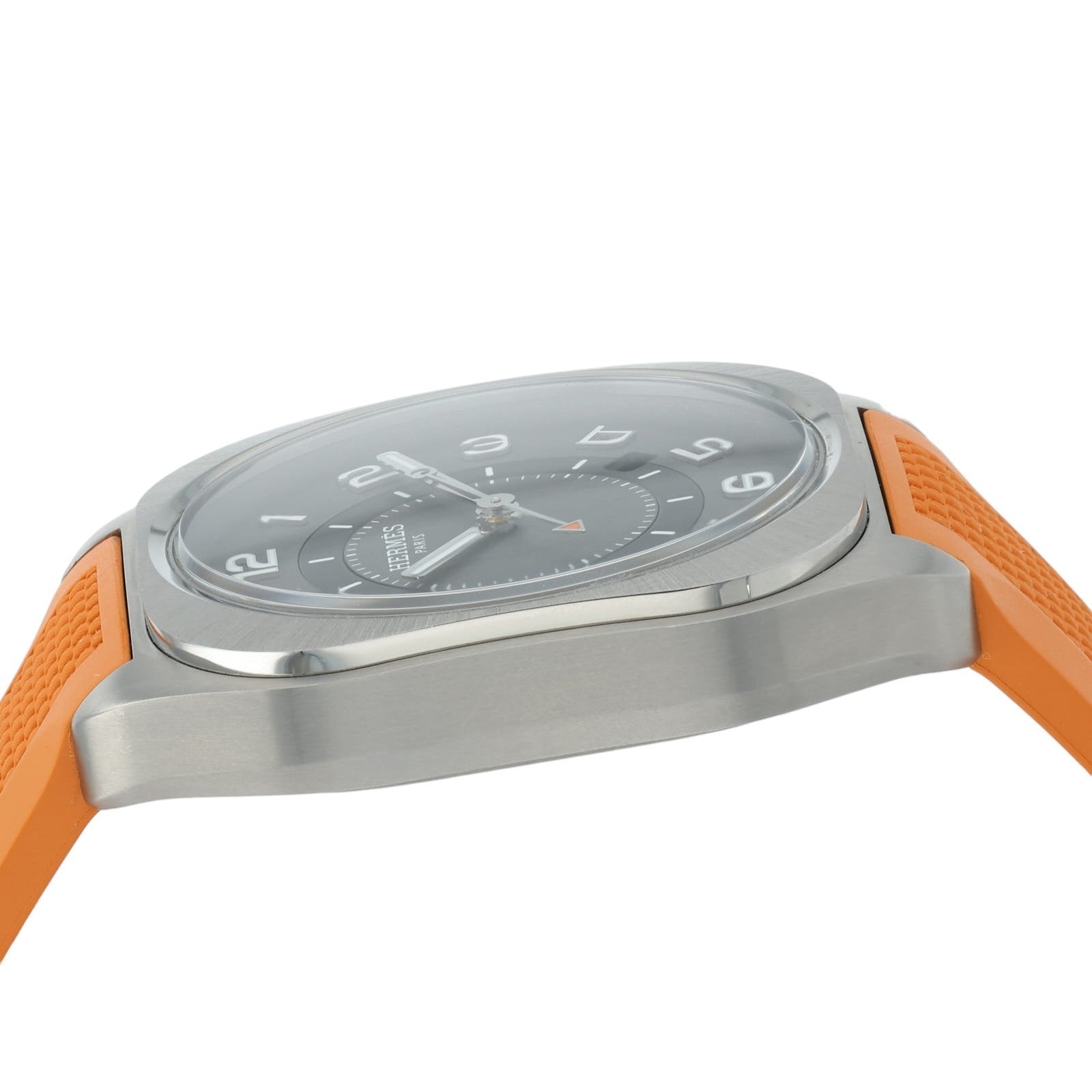 Hermes H08 Gray Dial Titanium 42mm Automatic Mens Watch W049430WW00