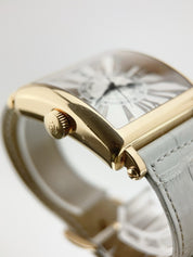 Franck Muller 18k Rose Gold Square Silver Dial 6000H