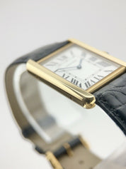 Cartier Tank Solo 18k Yellow Gold and Steel 27mm Quartz Men’s Watch W5200004