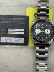 2022 Tudor Black Bay Chronograph 79360N 41mm Black Dial Stainless - Box Papers