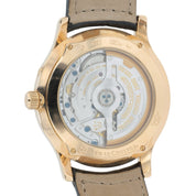 Jaeger-LeCoultre Master Control Black Dial 18k Rose Gold 37mm Mens 140.2.93.S