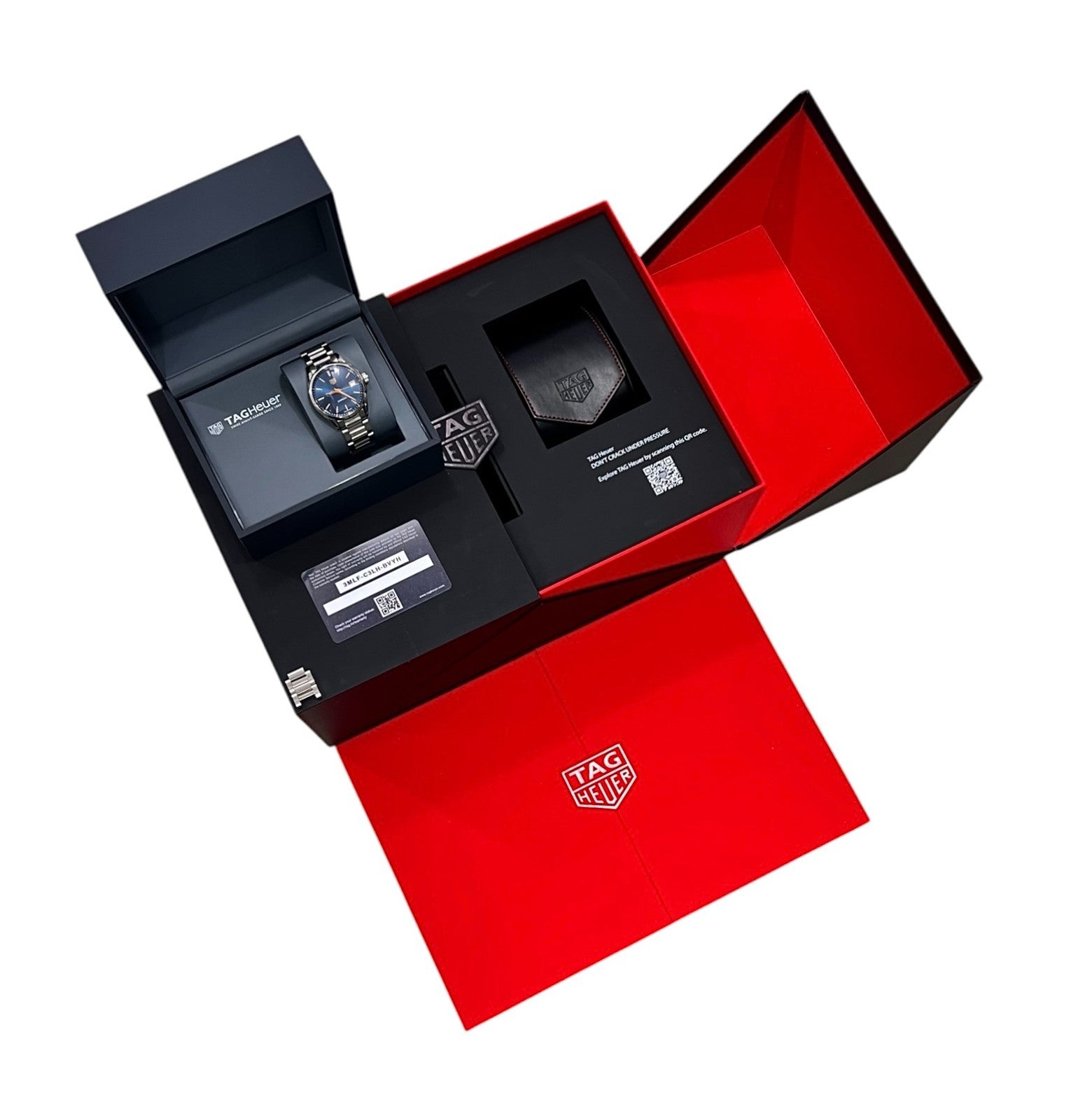 Tag Heuer Carrera Lady Blue Dial Stainless Steel 36mm Quartz Women's WBK1312