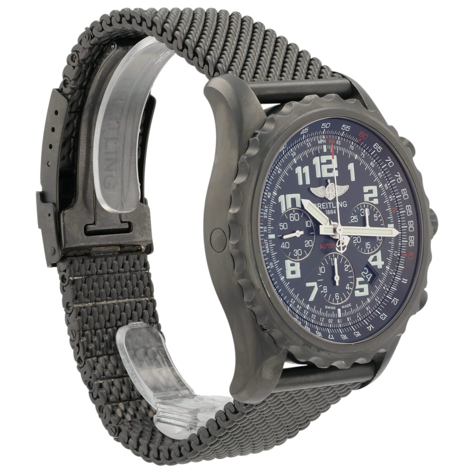 Breitling Chronospace Black Dial Stainless Steel 48mm Automatic Men’s M23360