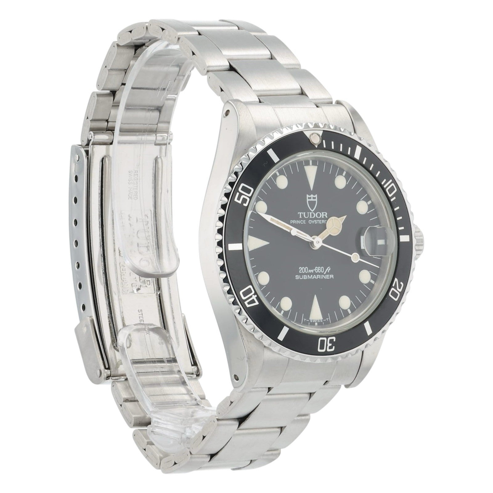 Tudor Submariner Prince Black Dial Stainless Steel 36mm Automatic Men’s 75090