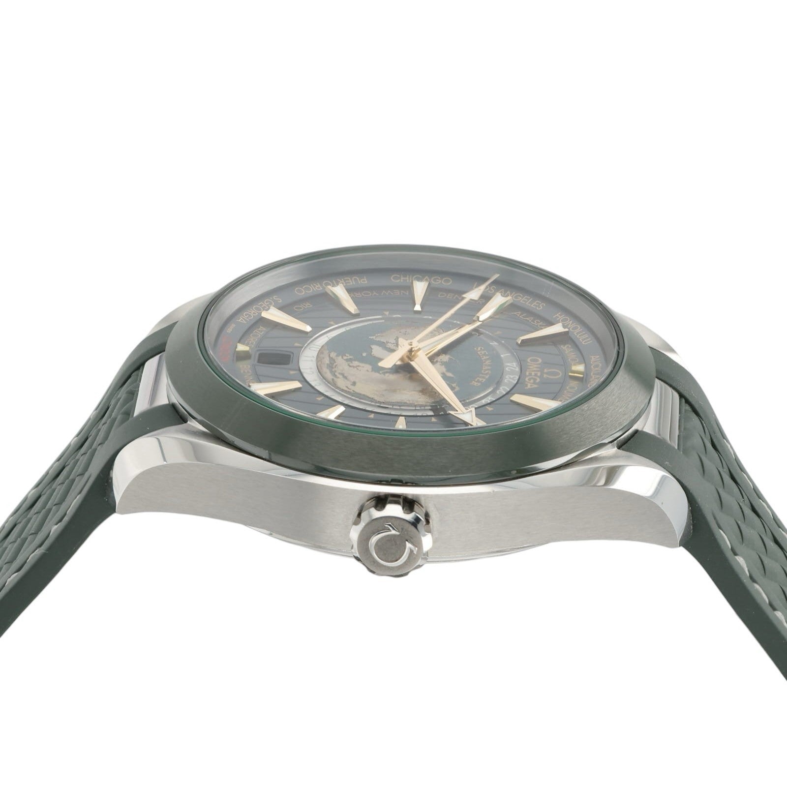 Omega Seamaster Aqua Terra Green Dial Steel 43mm Automatic 220.32.43.22.10.001