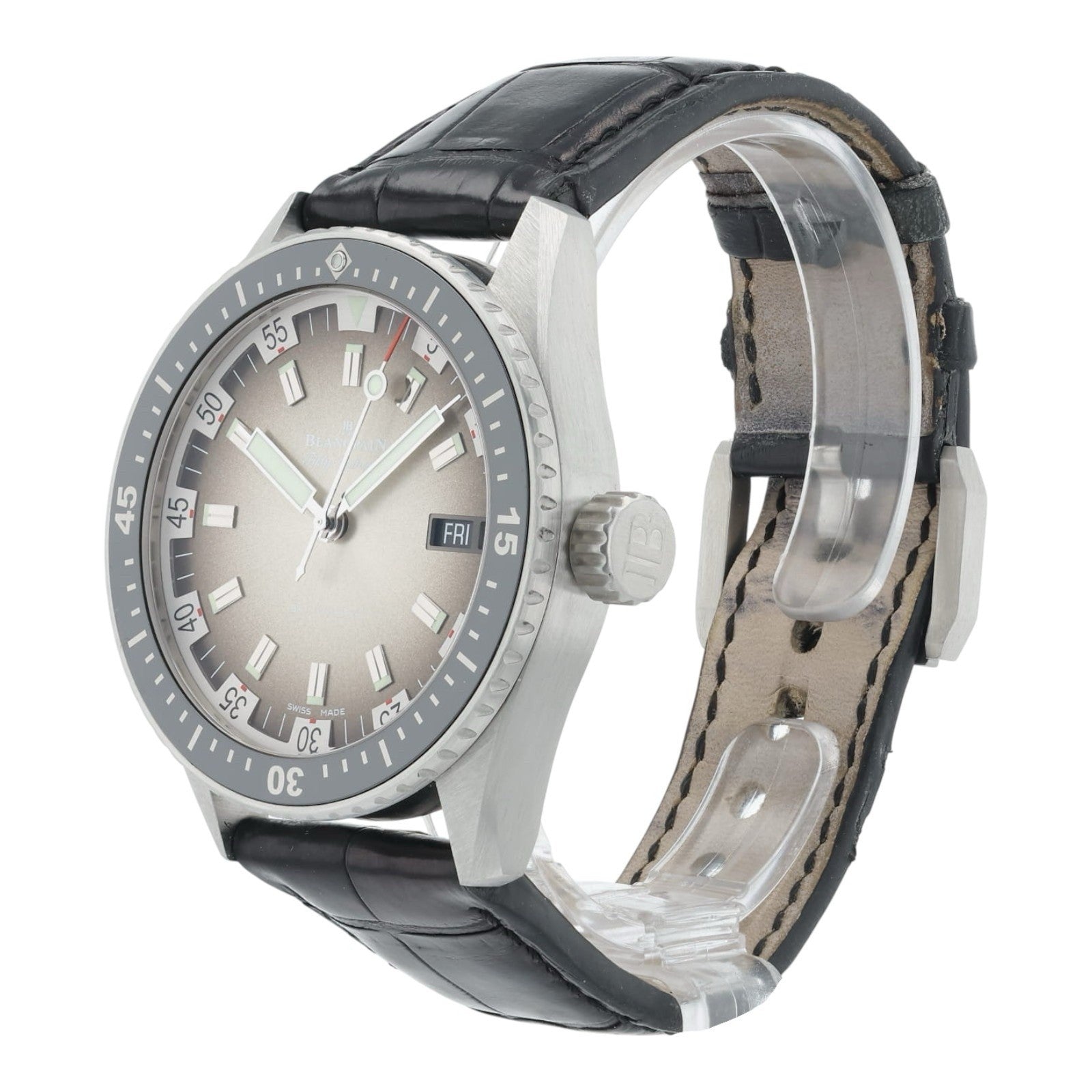 Blancpain Blathyscape Jour Date Stainless Steel 43mm Automatic 5052-1110-B52A