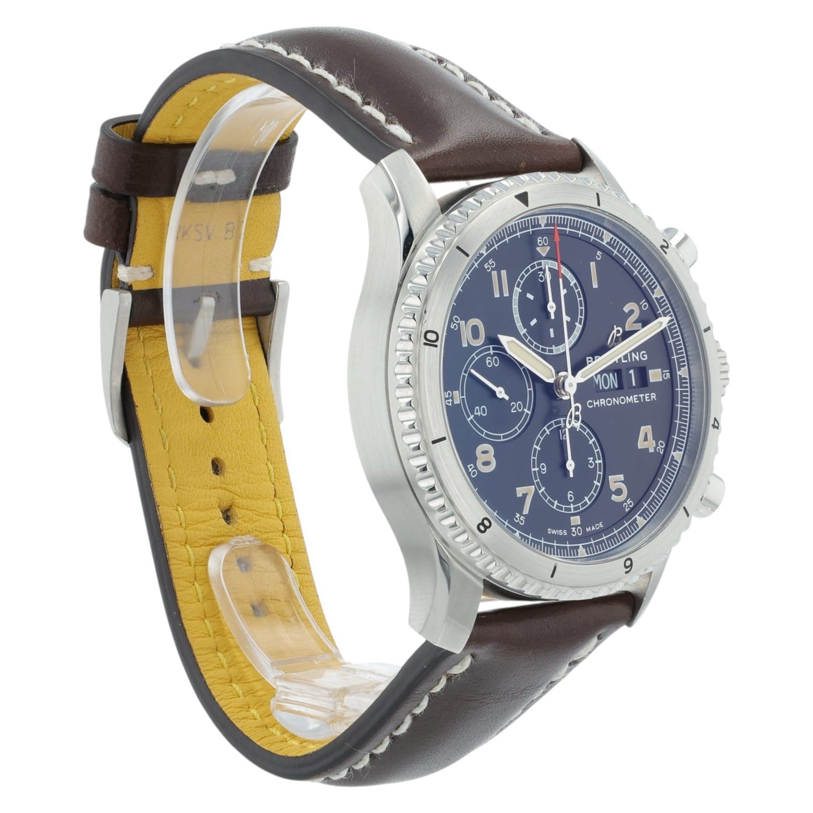 Breitling Aviator 8 Black Dial Stainless Steel 43mm Automatic Men’s Watch A13316