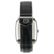 Tag Heuer Monaco Black Dial Stainless Steel 37mm Quartz Mens Watch WAW131A