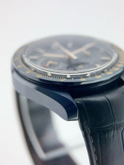 Omega Speedmaster Moonwatch Blue Side Of The Moon Chrono 304.93.44.52.03.002