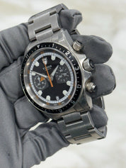 2022 Tudor Heritage Chronograph Auto 42mm Stainless Steel Mens Watch 70330N B&P
