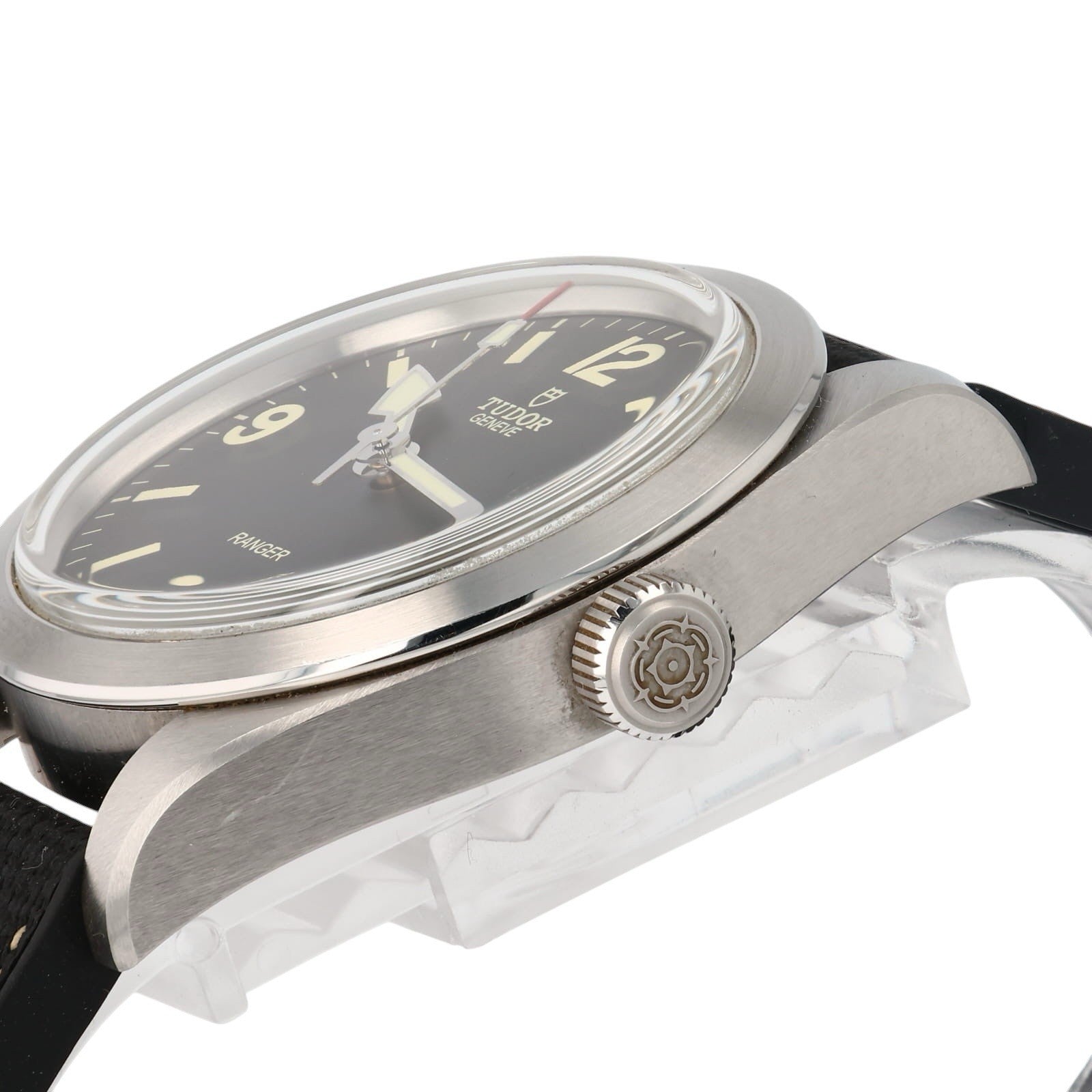 Tudor Ranger Stainless Steel Black Dial 39mm Automatic Men’s Watch 79950