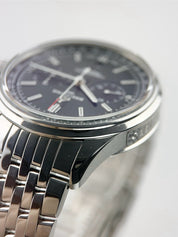 Breitling Premier Stainless Steel Green Dial 42mm Automatic Mens Watch AB0118