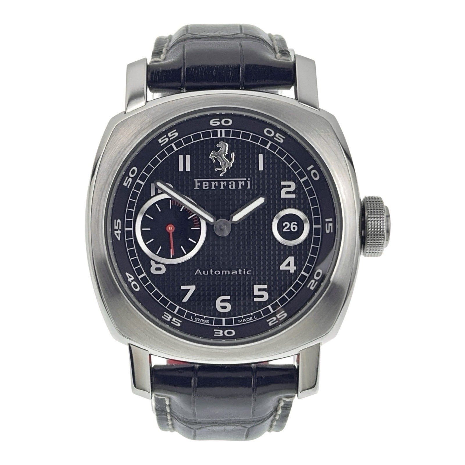 Panerai Ferrari Stainless Steel Black Dial 45mm Automatic Mens Watch FER00001